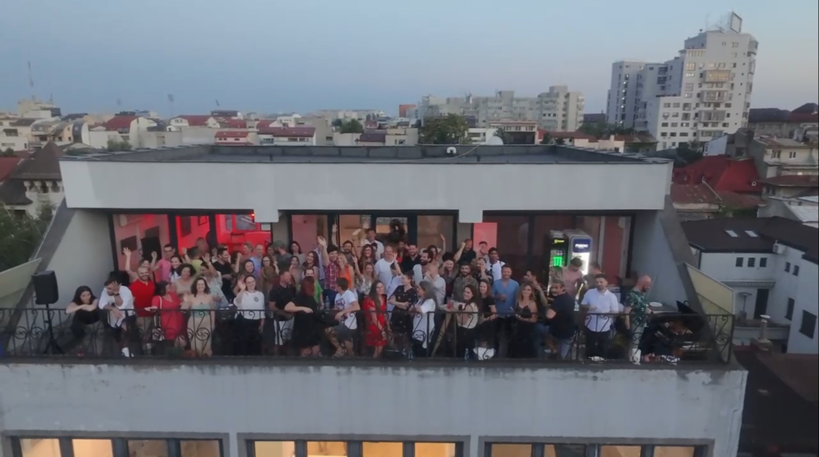 Rooftop summer party